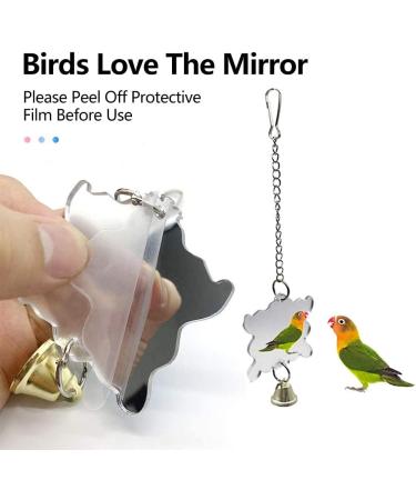 Bojafa Bird Toys For Budgie Parrot Toy - 10 Pack Hanging Budgies Play Stand Perch For Cage Natural Wooden Birds Swing Ladder Large Cockatiel Toy Accessories For African Grey Parrots Conure Parakeet - Buy Online on SooperMarket.com