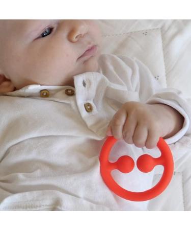 Fat Brain Toys Nigi Nagi and Nogi Teething Rings by MOLUK - Primary Colors - Buy Online on SooperMarket.com