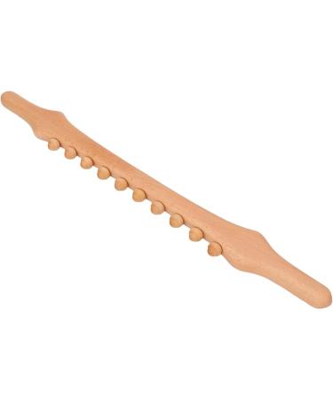 Wooden Gua Sha Tools & Pearl Massage Roll - Relieve Fatigue & Soothe Shoulders Neck Back | International Shipping - Buy Online on SooperMarket.com
