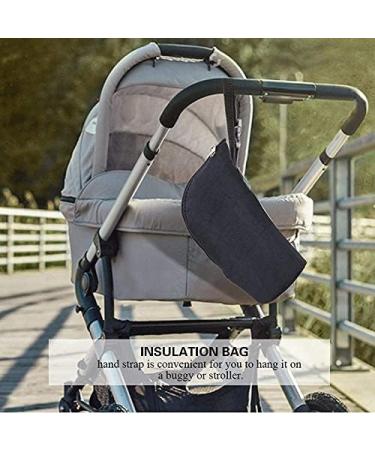FTVOGUE Insulated Bottle Holder & Warmer Bag for Baby Feeding | Thermal Carrier for Water Bottles | Stroller Hanging | 3.15 x 3.15 x 9.45inch - Buy Online on SooperMarket.com