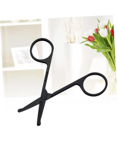 Balacoo Stainless Steel Nose Hair Clippers & Eyebrow Trimmer for Men - 1pc Vibrissa Scissors - Buy Online on SooperMarket.com