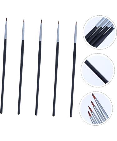 NOLITOY 5pcs Fine Eyeliner Brush Eyeshadow Cosmetic Eye Wands Makeup Tool Eyeliner Applicator - Buy Online on SooperMarket.com