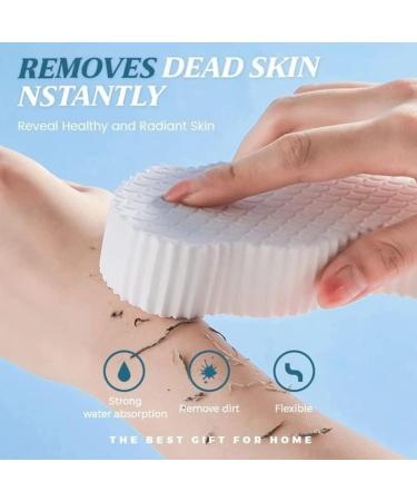 Exfoliating Bath Body Sponge Ultra Soft Exfoliating Sponges Magic Bath Sponges Bath Sponges for Kids Exfoliating Body Sponge Spa Scrub Dead Skin Dead Skin Sponge Remover (4 Pieces) - Buy Online on SooperMarket.com