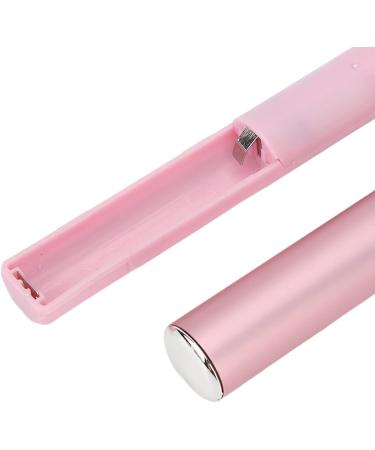 Eyebrow Trimmer for Sensitive Skin - Portable Mini Electric Facial Hair Remover | Pink Aluminum | Shop Internationally - Buy Online on SooperMarket.com