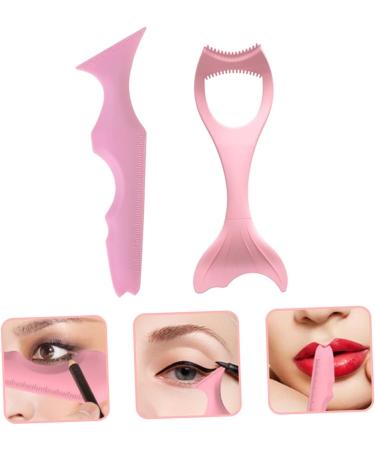 Mikinona 2pcs Eyeliner Lashes Kit Beauty Supplies Lash Kit Mascara Applicator Makeup Supply Mold Pad Make up - Buy Online on SooperMarket.com
