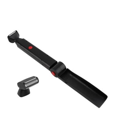 predolo Long Handle Foldable Back Hair Shaver Painless Hair Removal Groomer