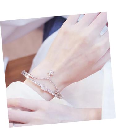 FRCOLOR 3pcs Bracelet for Women Moon Bracelet Gemstone Bracelets Star Hand Jewelry Women Bracelets Crystal Bead Bracelet Womens Bracelets Cuff Bracelet Silver Bracelet Miss Vintage - Buy Online on SooperMarket.com