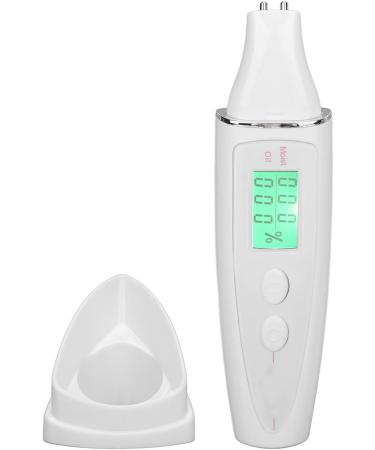 Facial Skin Tester Smart Skin Detector Pen Portable for Home Beauty Salon (White) - Buy Online on SooperMarket.com