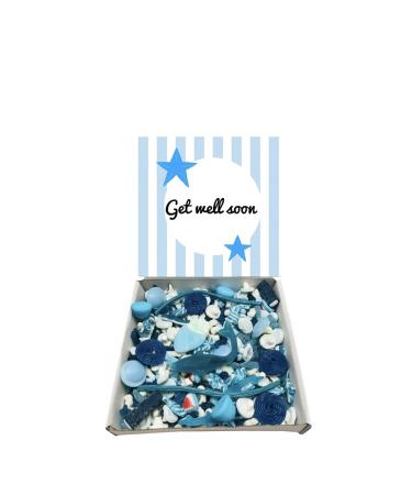 Get Well Gift Pick n Mix 1KG Blue Sweet Selection Box Sweet Hamper Present gift