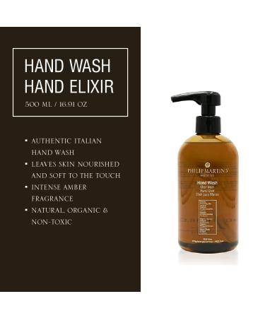 Buy Philip Martin's Hydrating Amber Hand Wash Elixir (16.91 oz) - International Shipping Available - Buy Online on SooperMarket.com