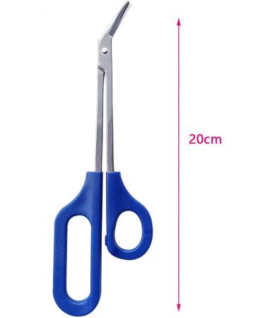 Long Handled Toe Nail Clipper & Scissor Set - Extra Long, Sharp Cutters for Fingernail & Toenail - Chiropody Podiatry Tools - Buy Online on SooperMarket.com