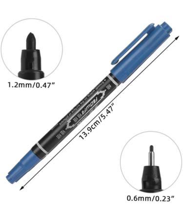 NOLITOY 50 Pcs Eyebrow Pen Lip Mapping Pen Eyebrow Tattoos Pen Pen Drawing Tool Cosmetic Plastic - Buy Online on SooperMarket.com