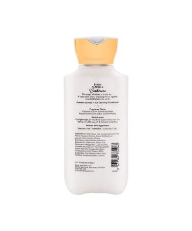 Bath & Body Works Snow Flakes and Cashmere Body Lotion 8 oz - 24 Hr Moisture (Pack of 1) - Buy Online on SooperMarket.com