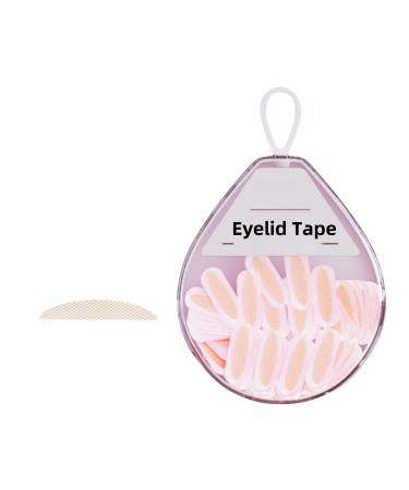 Natural Invisible Double Eyelid Tape - 300 Strips Lace Design Self-Adhesive Breathable Waterproof Asian Fit with Clipper (Style1)