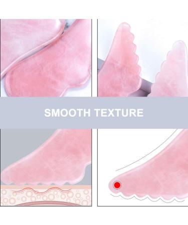 Quartz Wing Scraping Board - Crystal Facial Massage Tool for Beauty Therapy & Skincare - Buy Online on SooperMarket.com