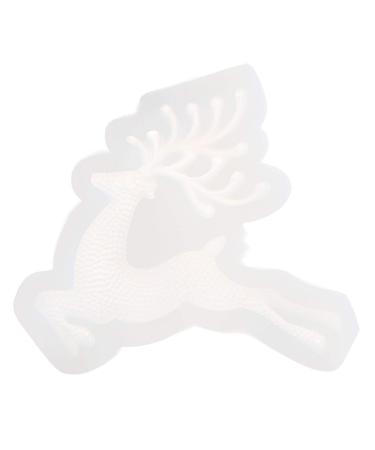 Abaodam 1pc Christmas Stencils Animal Stencils DIY Xmas Elk Baking Candy Making Mold Manual Cake Mold