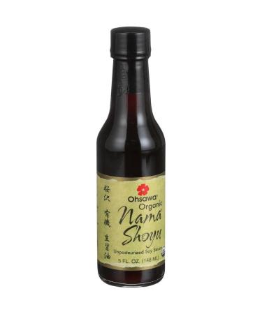 OHSAWA Organic Nama Shoyu Sauce, 5 Ounce