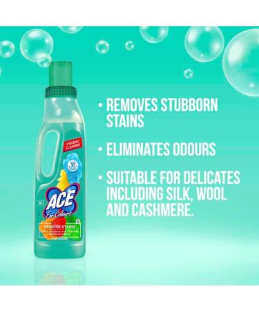 Ace for Colours Remove stains Hygienic Cleaning 1L Fresh Perfume + Gift For you Organza small bag - Buy Online on SooperMarket.com