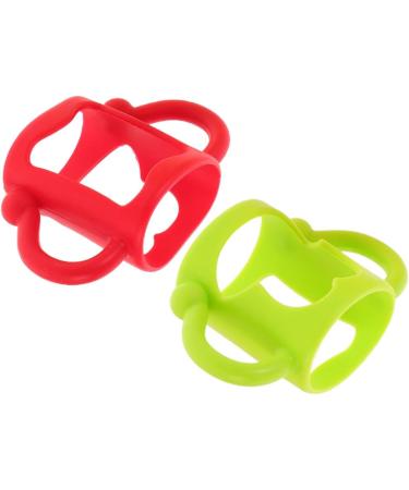 ibasenice 10 Pcs Silicone Bottle Handle Bottle Handles Bottle Accessories Self Feeding Bottle Handle Silicone Bottle Handle Wide Mouth Milk Bottle 13.00X7.00X6.50CMx5pcs Assorted Colorx5pcs - Buy Online on SooperMarket.com