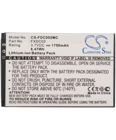 Replacement Battery for Drift Ghost & HD Ghost - 1750mAh/3.7V - Compatible with Ghost S Ghost S HD Part No. 72-011-00 FXDC02 - International Shipping Available - Buy Online on SooperMarket.com