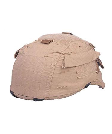 H World Shopping Tactical Military Airsoft Hunting Helmet Cover W/Back Pouch for MICH 2001 CB