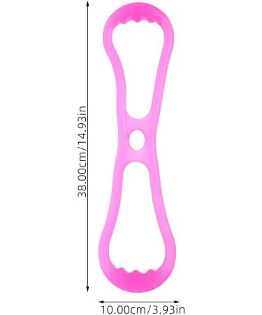 Kisangel Yoga Resistance Bands - Elastic Pull Rope Figure 8 Silicone Fitness Band for Strength Training & Tension Exercises - Buy Online on SooperMarket.com