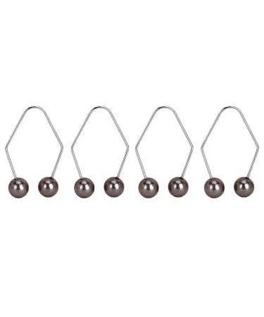 Facial Dimple Trainer 2 Pairs Easy to Use Muscle Exerciser for Daily Use (Black)