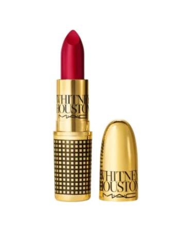 MAC x Whitney Houston Limited Edition Matte Lipstick - Nippy's Sensual Red (Matte Deep Plum Red)