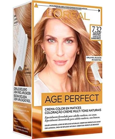 L'Oreal Excellence Age Perfect Colouring Number 7/32 Rubio Dorado Perla 7.302 Golden Pearl Blonde 1 count (Pack of 1) - Buy Online on SooperMarket.com