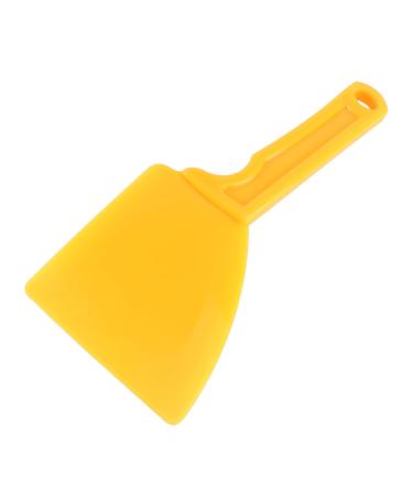 GANAZONO 1pc Plastic Honey Spatula Shoveling Honey Tool Honey Uncapping Tool Tools Honey Scraping Tool Multi-Function Honey Scraper Honey Collecting Tool Suite Ultra Thin Yellow
