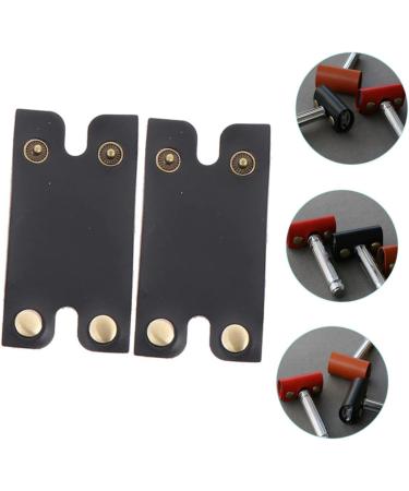 Buy Hemoton Leather Sheath Razor for Men | Portable Shaving Tool | High-Quality Facial Razor & Blades - 1 Piece Black - Buy Online on SooperMarket.com