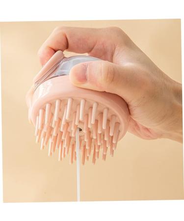 Beavorty 2pcs Massage Shampoo Brush - Silicone Scalp Scrubber & Body Exfoliator - Buy Online on SooperMarket.com