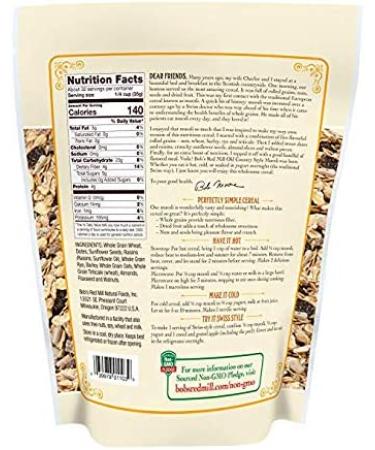Bobs Red Mill Muesli Old Country Style 18.0 OZ - Pack of 2 | Delicious Breakfast Cereal Blend - Buy Online on SooperMarket.com