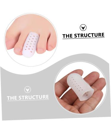 LALAFINA Silicone Toe Protectors - 6 Pairs Toe Splitter High Heel Protectors for Feet, Toenail Caps - Breathable & Reusable Toe Cushions - Assorted Colors - Buy Online on SooperMarket.com