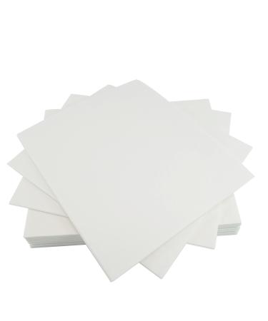 New brothread Cut Away Machine Embroidery Stabilizer Backing 8"x8" - 100 Precut Sheets - Medium Weight 2.5 Ounce - Fits 4x4 and 6x6 Hoops 8"x8" 100 sheets