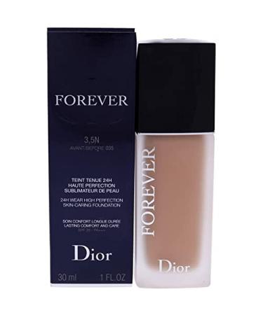 Dior Forever by Christian Dior 24h Skin Caring Foundation 3  5n Neutral Spf 35 Before  035  1.0 Ounce