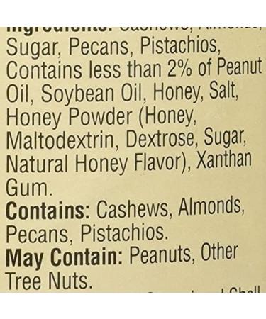 Savanna Orchards Gourmet Honey Roasted Nut Mix - Cashews, Almonds, Pecans, and Pistachios (30 oz) - Delicious and Nutritious Snack Mix - Buy Online on SooperMarket.com