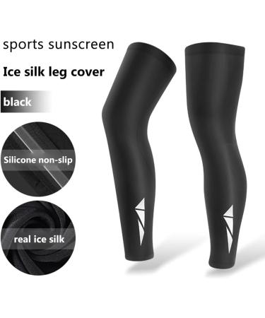 Henoot Compression Leg Gulp - Sport Long Leg Cuffs for Sun Protection & Performance in Running Basketball Football Cycling & Fitness - Buy Online on SooperMarket.com