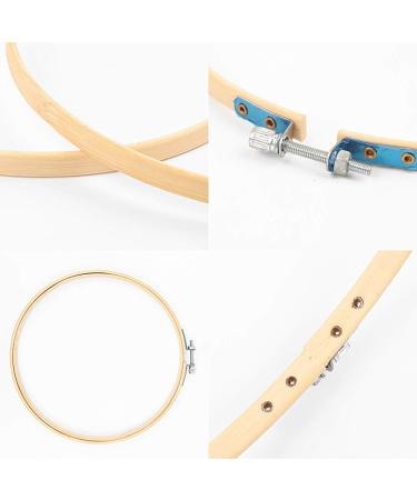 HaiMay 3 Sets Embroidery Starter Kit - Sky Pattern, Bamboo Hoops, Color Threads & Tools - Buy Online on SooperMarket.com