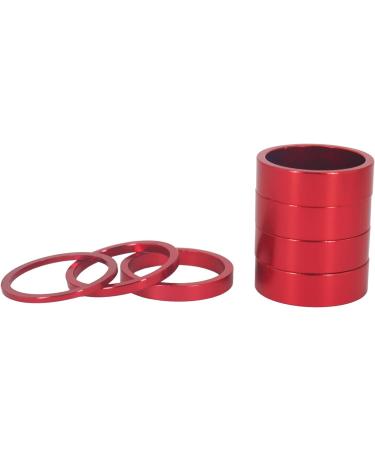 PLATT Bike Headset Spacer Set - 7PCS Red Aluminum Alloy Spacers for 1 1/8-Inch Stem, MTB BMX Road Bikes - 2/3/5/10mm Sizes - Buy Online on SooperMarket.com