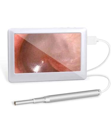 Marycan 3.9mm HD Ear Wax Removal Otoscope with 6 LED Lights - 4.3 Inch Screen Endoscope Ear Tip for Children and Adults - Buy Online on SooperMarket.com