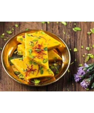 Rakhi Diwali Special (Kesar Kaju katli 250g) Mithai Gift Hamper for Brother Sister Delicious Indian Traditional Sweets Best Gift For All Occasions Tasty Treat For Family & Friends Sold By Kidzbuzz - Buy Online on SooperMarket.com