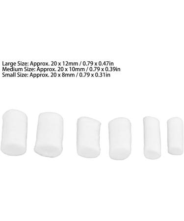 Nose Cotton Rolls - 3 Sizes Nosebleed Plugs for Quick Relief | Easy Use for Adults & Kids | Home First Aid Solution - Buy Online on SooperMarket.com