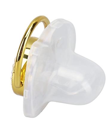Flexible BPA-Free Silicone Pacifier Set for 0-6 Months - 4 Curved Binkies - Buy Online on SooperMarket.com