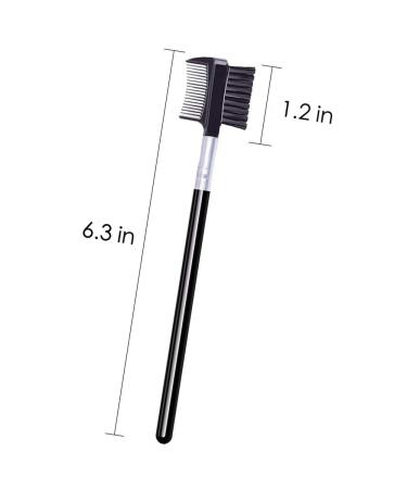 4 PCS Eyebrow Brush and Comb Set for Eyelashes Extension - Portable Spoolie Brushes - Style-1 - Buy Online on SooperMarket.com