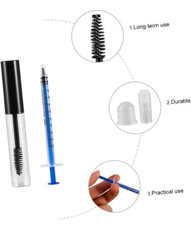 Angoily 12pcs Mascara Tube Dispensing Tool Eyelash Brush Cosmetic - Buy Online on SooperMarket.com