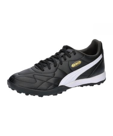 PUMA Men's King Top Tt Football Boots 44 EU Puma Black Puma White Puma Gold