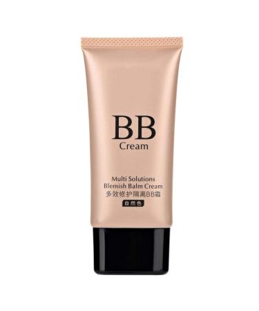 Dioche 3 Colors Smooth BB Cream Makeup Base Face Liquid Foundation  Concealer Whitening Moisturizer Oil-control Waterproof Liquid Foundation(Natural)