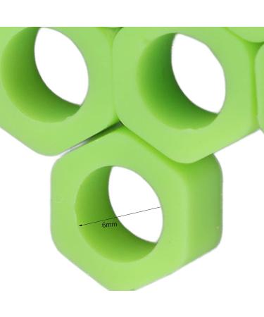 Dental Code Rings - 100 Pieces Silicone Color Coding for Dental Clinics | Odontologia Instrument Accessories (Green) - Buy Online on SooperMarket.com