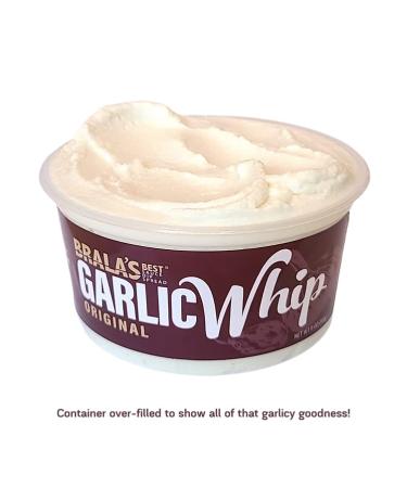 Bralas Best Garlic Whip - Garlic Lover's Sauce, Dip & Spread - Keto, Gluten-Free, Dairy-Free, Sugar-Free - 11oz - Buy Online on SooperMarket.com